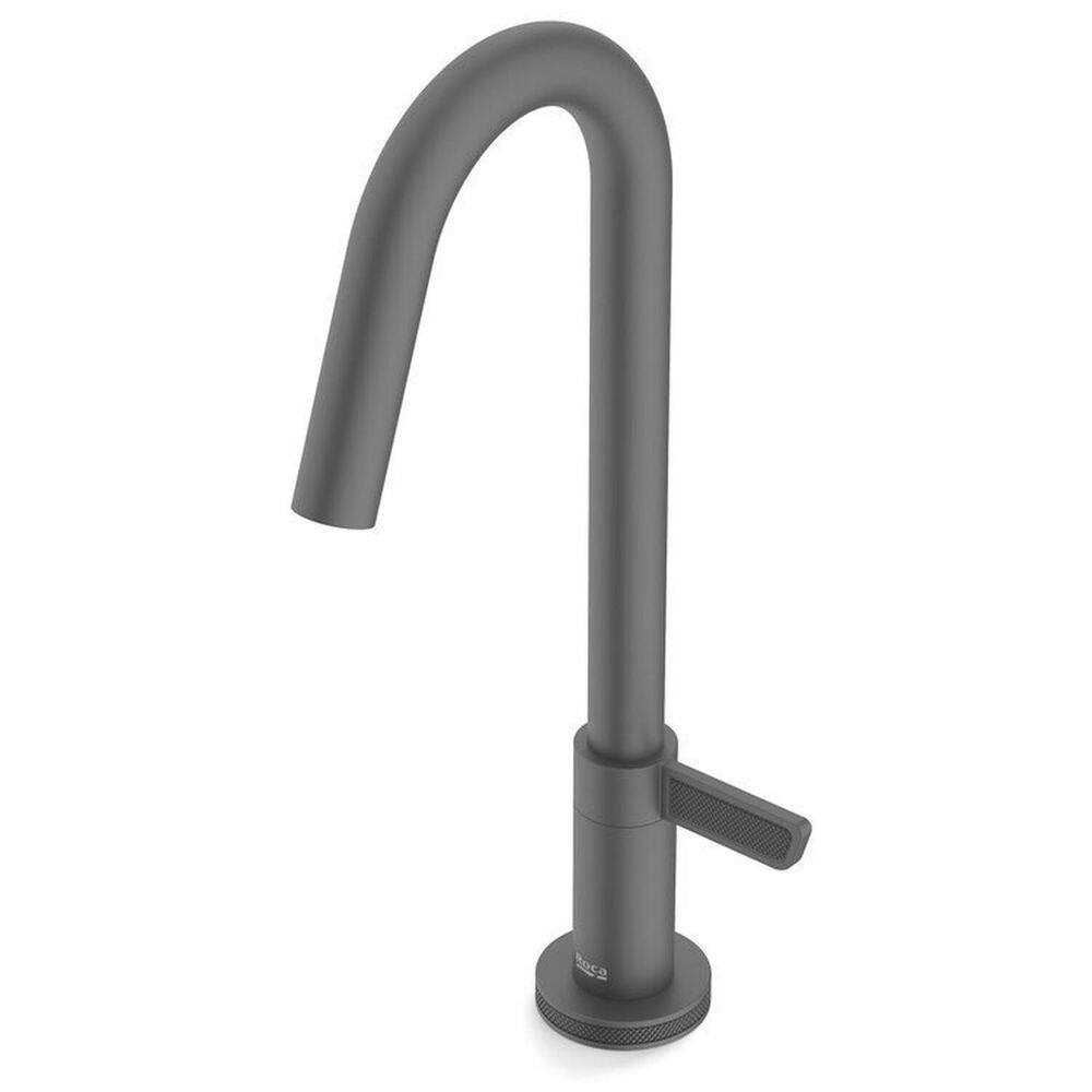 Kit com 3 Torneira para Lavatório de Mesa Bica Baixa Logic Grafite Matte