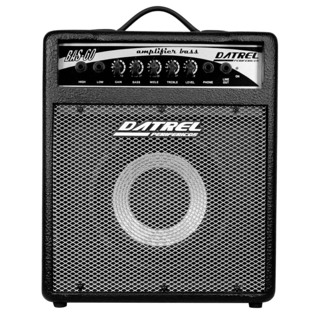 Amplificador Para Contra Baixo Datrel BAS-60K 60W Cubo 8"