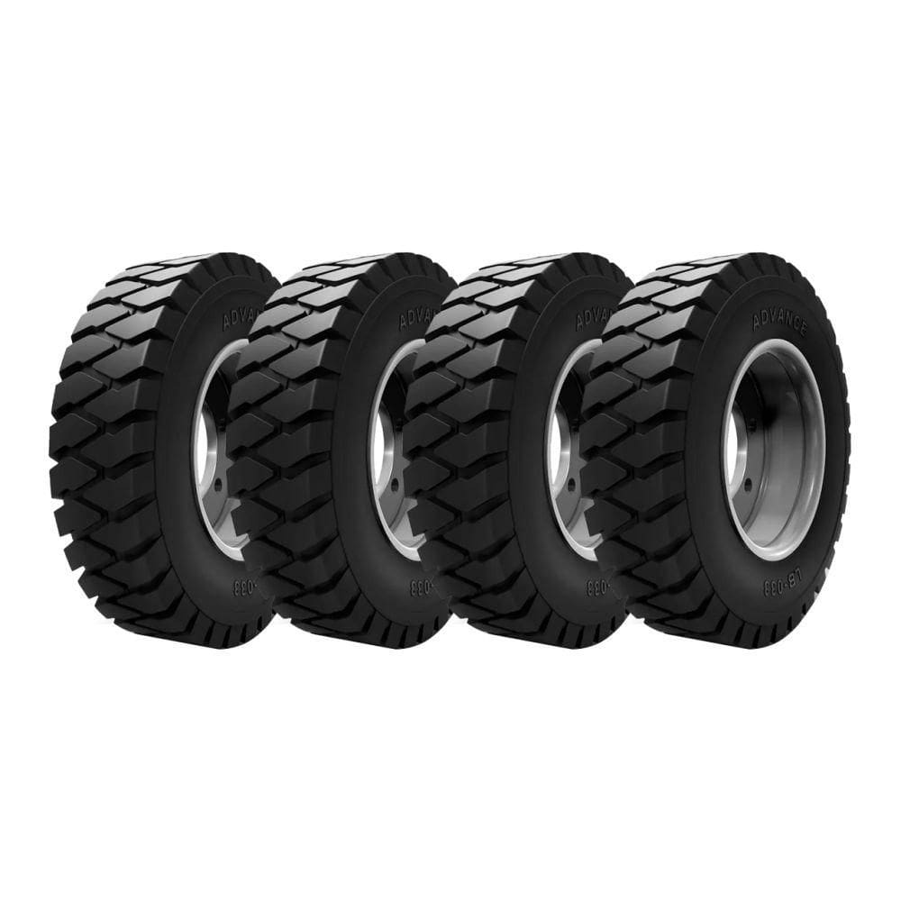 Kit 4 Pneus Advance Aro 10 6.50-10 LB033 10 Lonas Completo