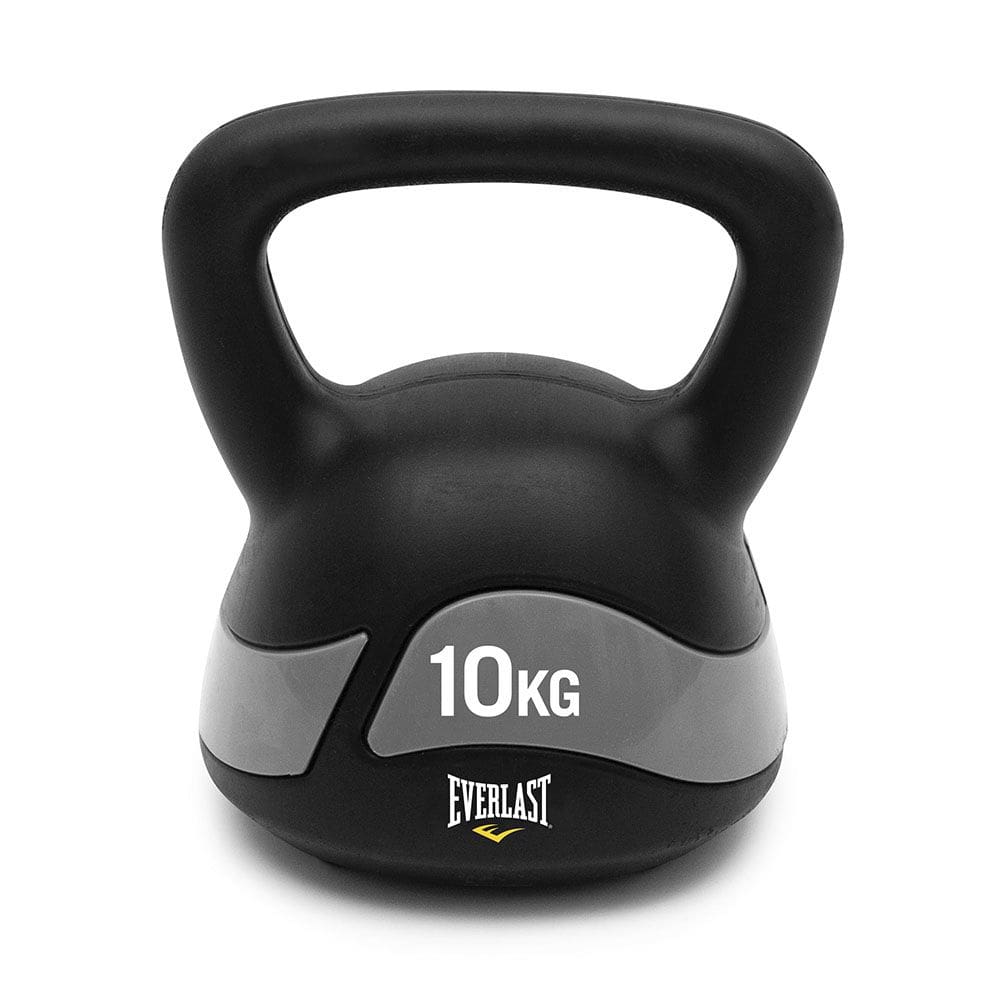 Kettlebell 10kg Everlast Revestido Pvc De Alta Resistência