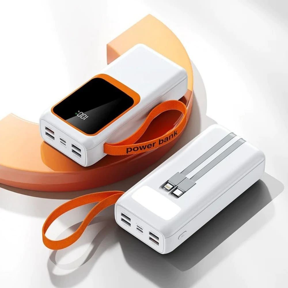 Power Bank Carregador Portátil Turbo 30.000mah Longa Duração