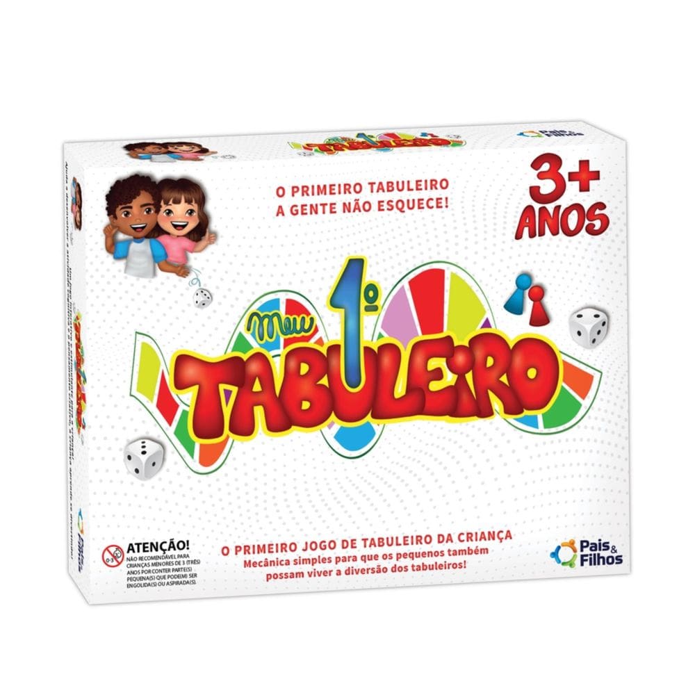 Jogo Meu Primeiro Tabuleiro Pais & Filhos