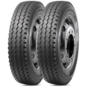 Kit 2 Pneu 295/80R22.5 XBRI 154/149K 18PR TL Mix Works A1