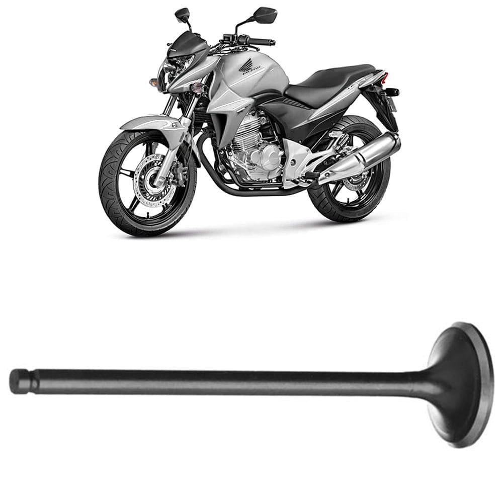 Válvula Escape Moto CB 300 XRE 300 CBX 250 Twister