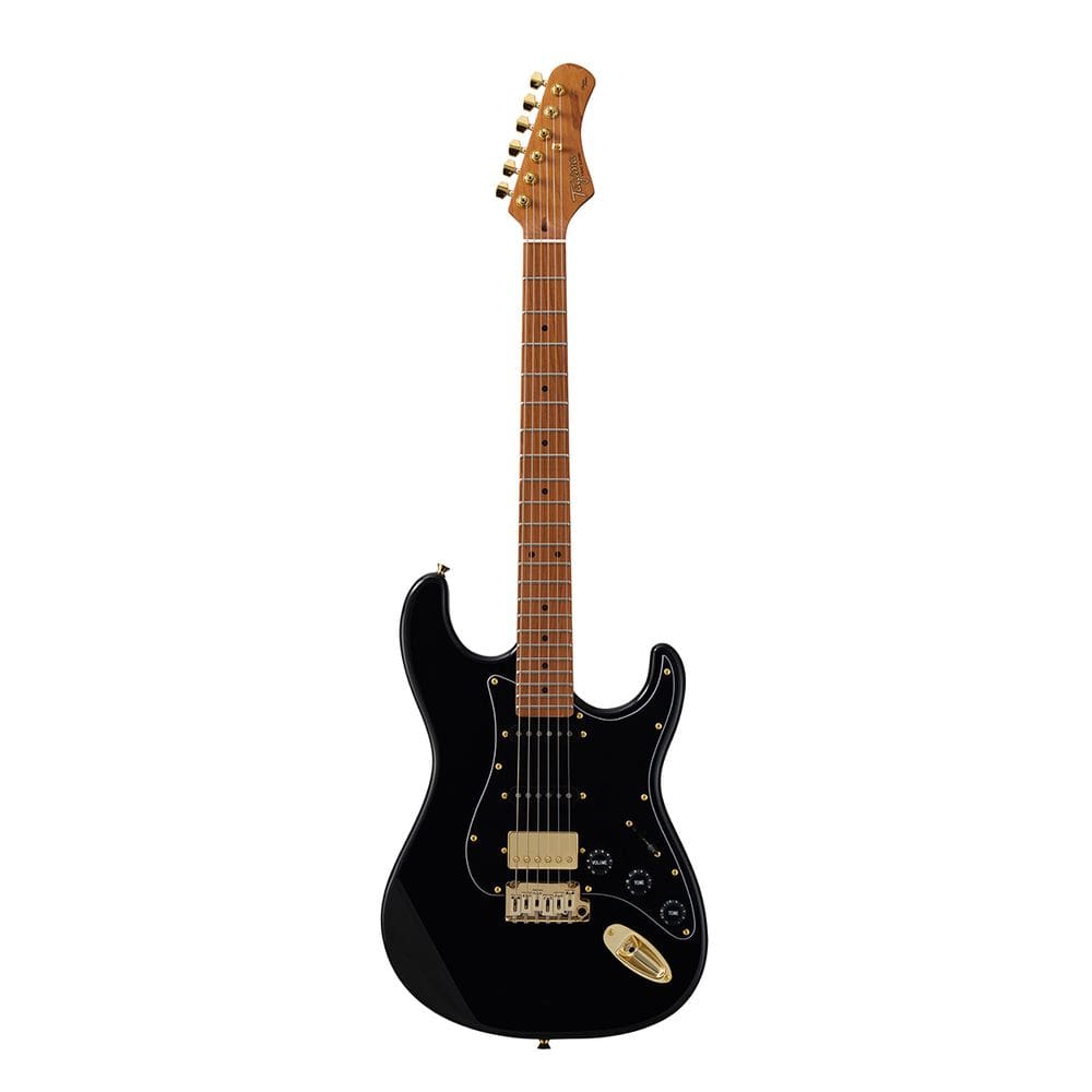 Guitarra Elétrico Tagima T-640 Super Bk Captadores Potentes 22 Trastes