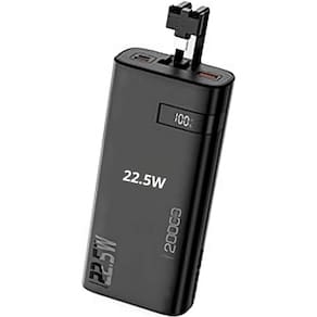 Power Bank Carregador Portátil Turbo 20000mAh Rápido