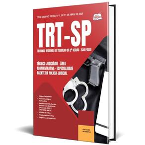 Apostila Trt Sp 2025 Técnico Judiciário Área Administrativa