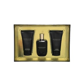 Conjunto de perfumes Sean John Imperdoável para homens 125 ml EDT + 100 ml de gel de banho + 100 ml de bálsamo pós-barba