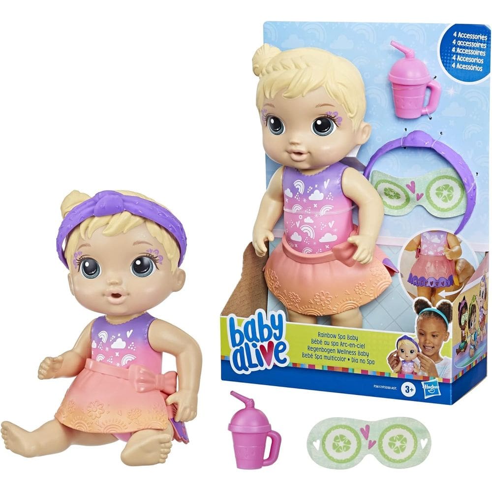 Boneca Baby Alive Dia No Spa Loira - Hasbro F5617