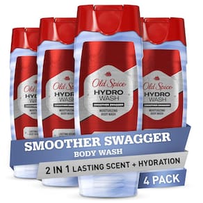 Sabonete líquido Old Spice Hydro 2 em 1 Perfume duradouro + Hidratação 4