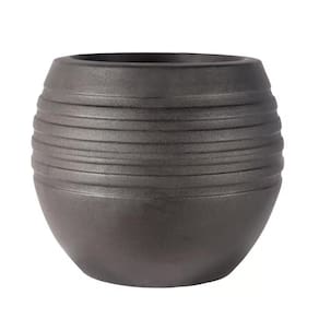 Terrano Vaso Canela Preto 24Cm