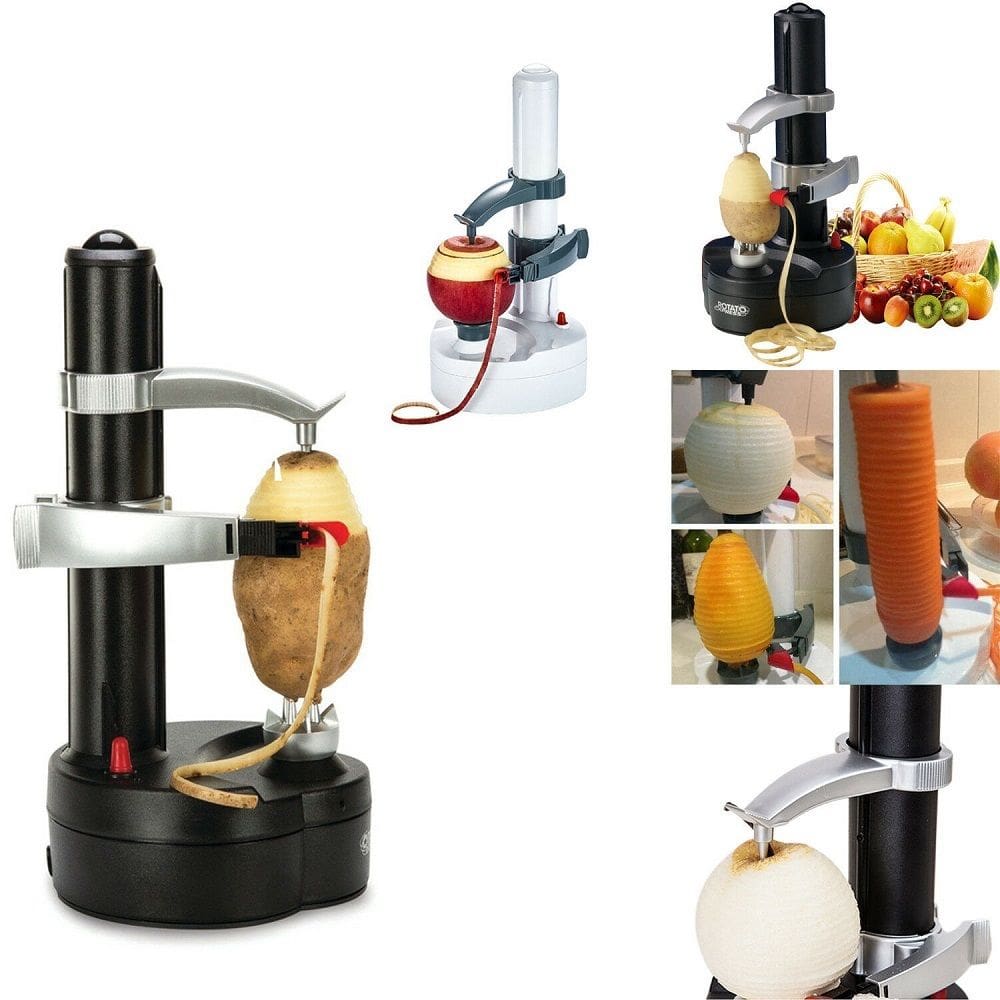 Descascador De Larana Frutas Maquina Automatica  De Cozinha A Pilha