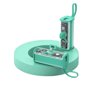 Mini Power Bank Carregador Portátil 5000mAh 22.5w