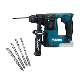 Martelete Rotativo Makita Hr140Dz 12V Sem Bat + Brocas Sds