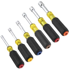 Conjunto Nut Driver Klein Tools 65456 Heavy-Duty de 6 peças