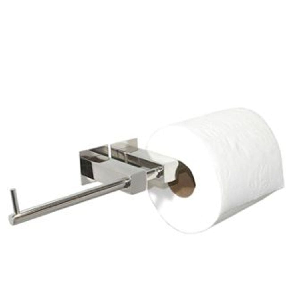 Porta Papel Higiênico Duplo Papeleira para Banheiro Inox 304 - Qred4020