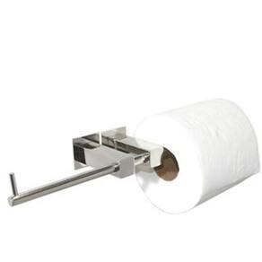 Porta Papel Higiênico Duplo Papeleira para Banheiro Inox 304 - Qred4020