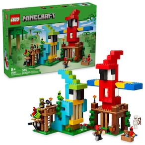 Brinquedo de construção LEGO Minecraft The Parrot Houses 21282 8+ Years