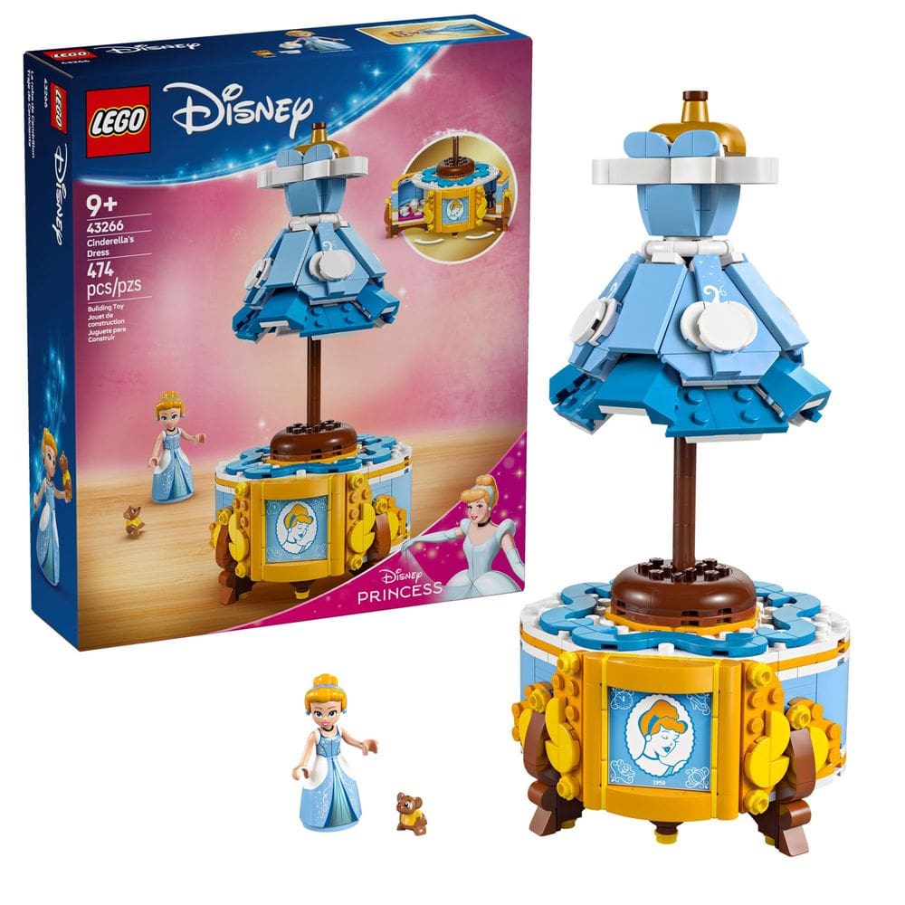 Brinquedo de construção LEGO Disney Princess Cinderella`s Dress 43266