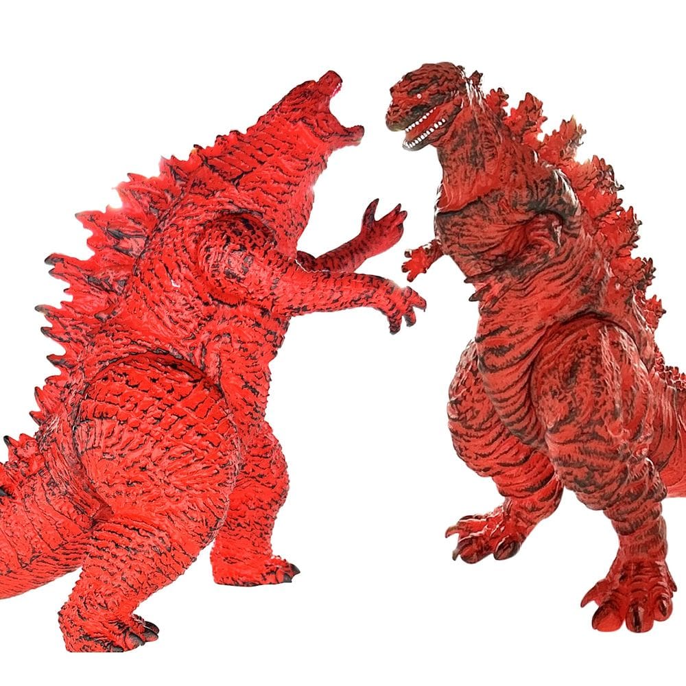 Boneco de ação TWCare Godzilla Legendary Fire Shin x2