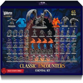 Conjunto de miniaturas Wildspire Classic Encounters Essential 65
