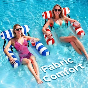 Cadeiras Pool Floats iPlay iLearn Wave para adultos, pacote com 2