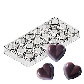 Forma Chocolate Bombom 20g Tábata Romero Coração Bluestar Lançamento