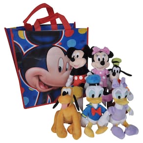 Brinquedo de pelúcia Disney Mickey Minnie Mouse Donald Daisy Duck Goofy Pluto