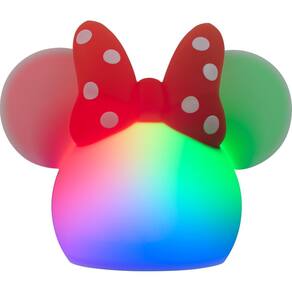 USB/bateria Squishy Light Disney Minnie Mouse que muda de cor