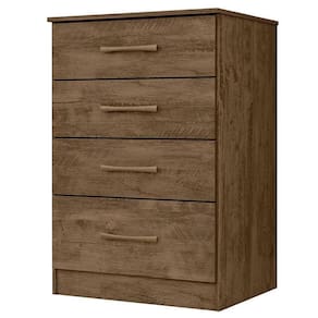 Cômoda Gaveteiro Ms913 Castanho Wood - Moval