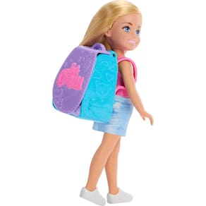 Playset Barbie para família e amigos fazendo cupcake Chelsea Doll