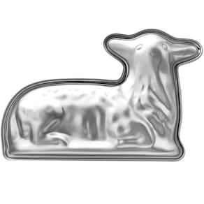 Molde de bolo KIBS group Easter Lamb 3D Alumínio 25x17x7,5cm