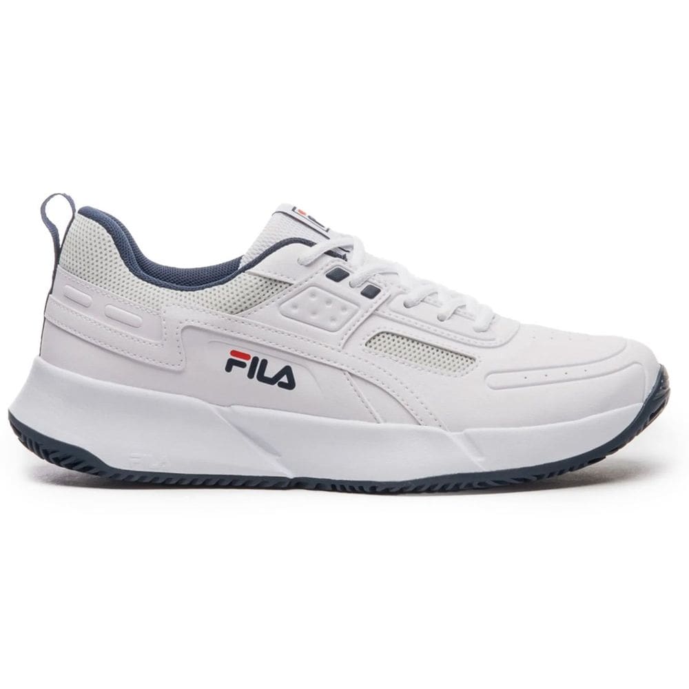 Tênis Fila Precision Branco e Marinho