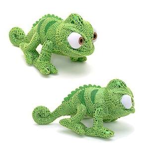 Brinquedo de pelúcia Disney Tangled Rapunzel Pascal The Chameleon Mini