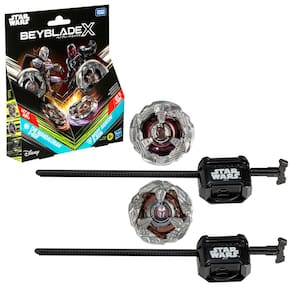 Pacote múltiplo Beyblade X The Mandalorian vs Moff Gideon