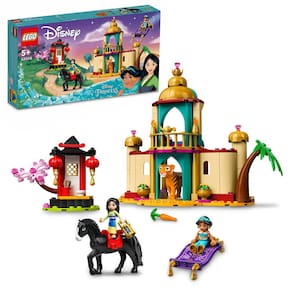 Kit de construção LEGO Disney Jasmine and Mulan`s Adventure 43208