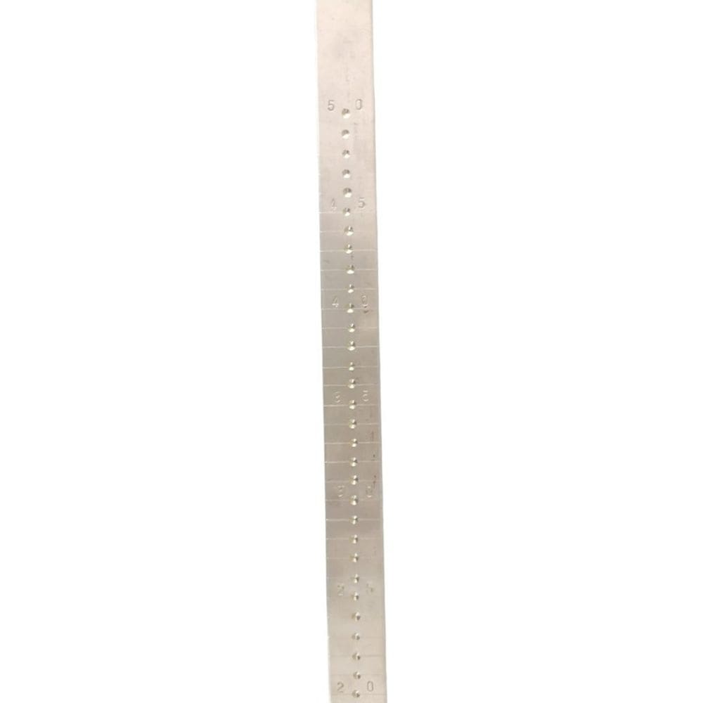 Régua De Inox Para Medir Leite Vasilhames 30 A 50 Litros