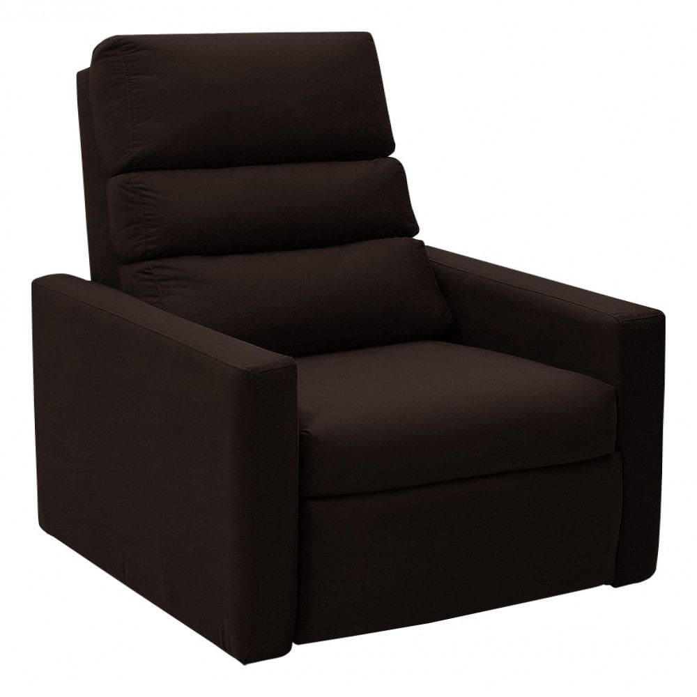 Poltrona do Papai Reclinável Ravena Sintético Marrom