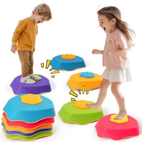 Pacote com 5 Stepping Stones G-WING para crianças com efeitos sonoros a partir de 3 anos