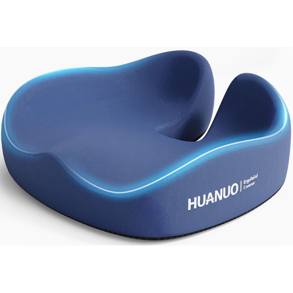 Almofada de assento HUANUO ergonômica para cadeira de escritório, carro, cadeira de rodas