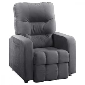 Poltrona Reclinavel Do Papai Maldivas Tecido Suede