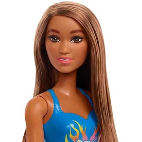 Boneca Barbie Beach Blue Roupa de banho HDC51 FFY05
