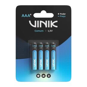 Pilha Comum Aaa C/4 - Vp3ab4c