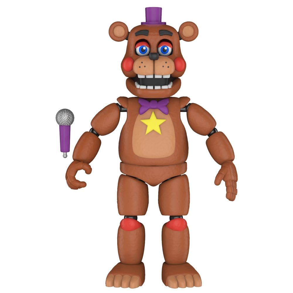 Boneco de ação Funko Five Nights At Freddy`s Rockstar Freddy