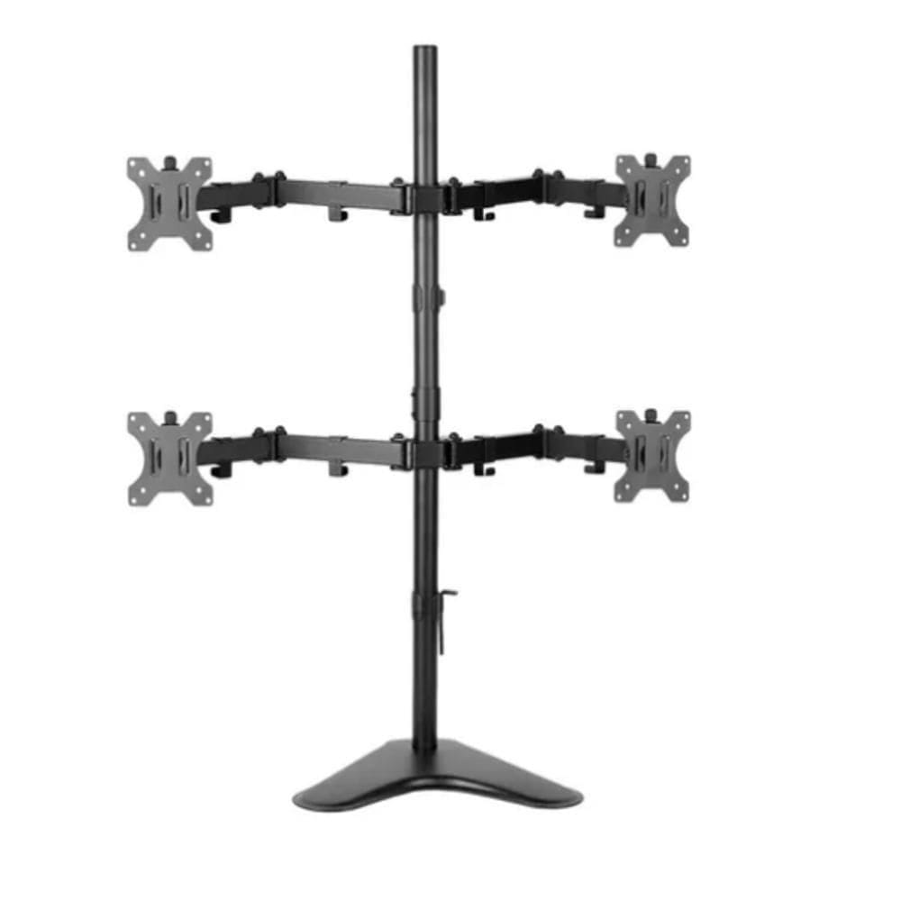 Suporte Articulado 4 Monitores 15``-32`` | Ergonômico, Ajustável, 40kg | Home Office & Gamer