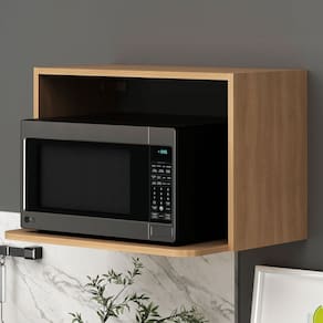 Armário Aéreo Cozinha para Microondas Cz3103 Freijó - Tecno Mobili