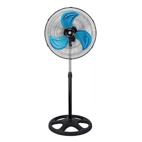 Ventilador De Coluna 115cm 3 Velocidades Oscilante C/ Base Pedestal 45w Preto - 110V