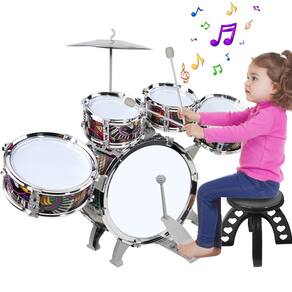 Conjunto de bateria Raimy Toddlers, 5 peças High Mini Musical Jazz Kids