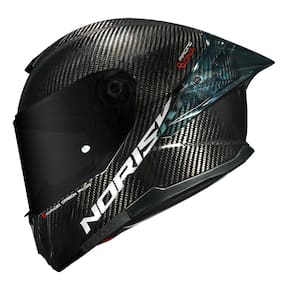 Capacete Norisk Carbon R Solid Preto