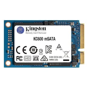 Unidade de estado sólido Kingston KC600 256 GB SATA3 mSATA SKC600MS/256G